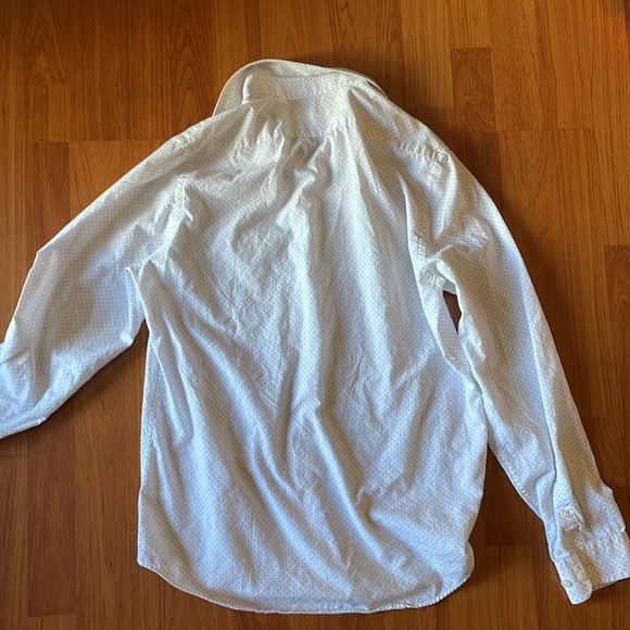Medium, express white button up with patterns. - Picture 6 of 6